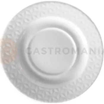 Porcelánový podšálek 17 cm, strukturovaný | ARIANE, Lilly