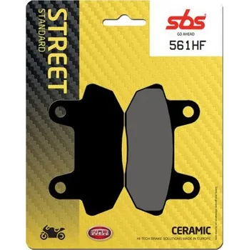 Brzda pro motocykl Přední brzdové destičky SBS Honda CB 450 SC Nighthawk 1982 směs HF