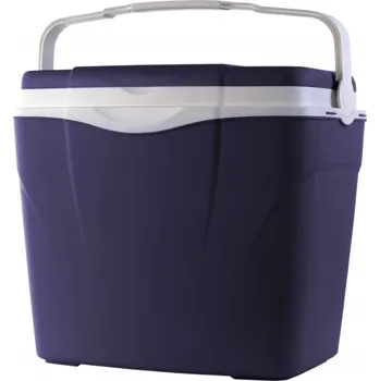 Svačinový box Practic Krokodil, chladící box Antartica, 24 l, fialový
