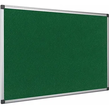 Kancelářský nábytek Textilní nástěnka AL rám 180 x 90 cm (zelená)
