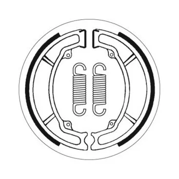 Brzda pro motocykl Přední brzdové destičky SBS Yamaha XC 200 Riva 1987 - 1991