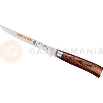 Kuchyňský nůž Pružný nakrajovací nůž, 16 cm | TAMAHAGANE, SAN Brown