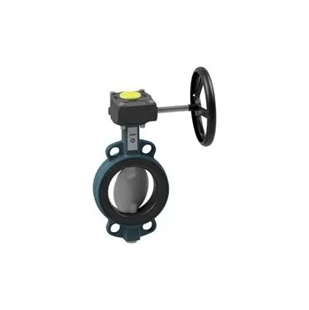 mezipřírubová klapka, DN 500 [mm], kotouč tvárná litina GGG40 pozinkovaná, manžeta EPDM, rozsah tlaku 0-16 [bar], BUW6-500-DPE-G