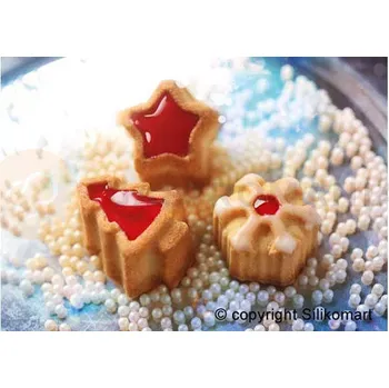 Kuchyňská sůl Silikonová forma SF136 MAGIC WINTER - 15 ks | SILIKOMART, Celebration