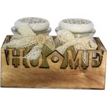 DUE ESSE DUE ESSE, Sada 2 ks dóz HOME s víkem, dekor č.1