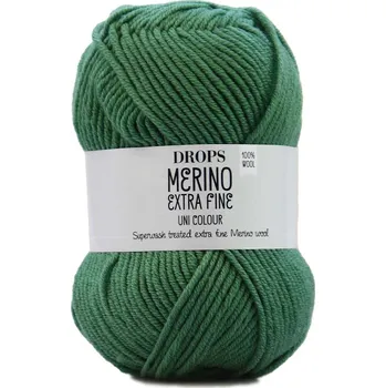 Příze Drops Merino Extra Fine 31 jedlově zelená