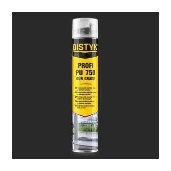 Montážní pěna PISTOLOVÁ PĚNA Distyk / PROFI PU 750 GUN GRADE, pistolová dóza 750 ml, žlutá 40220DEU