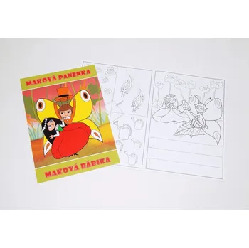 omalovánky Omalovánky A4 Maková panenka 191963