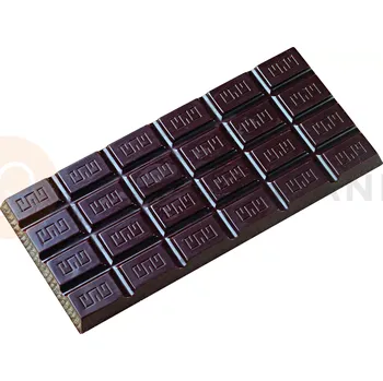 Čokoládová tyčinka Polykarbonátová forma k vytvoření čokoládové tabulky - 3 ks x 110g, 160x75x8 mm - MA2001 | MARTELLATO, Tavolette