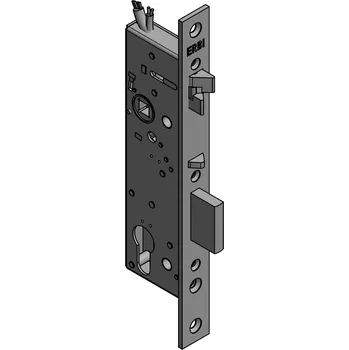 zadlabací zámek Zadlabací zámek ERBI - STAR 92/35 úzký el-mech samozamykací STANDARD