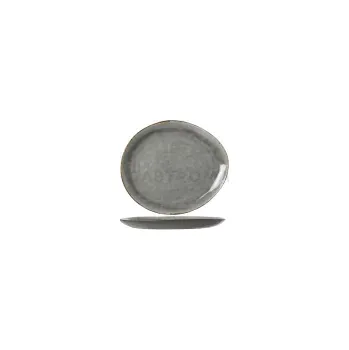 Talíř Laguna Blue-Grey oválný prezentační talíř 32,5 x 28,5 cm | COSY & TRENDY, Laguna