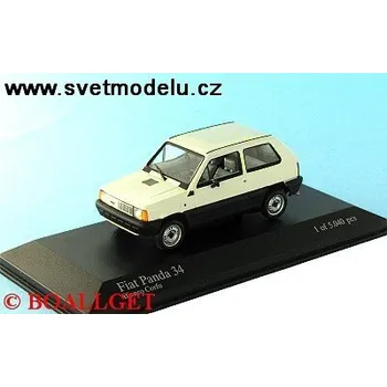 autíčko Minichamps FIAT PANDA 34 1980 WHITE 400121400