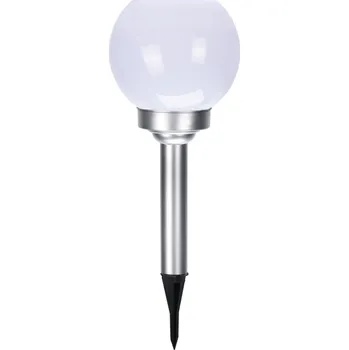 Venkovní osvětlení KOOPMAN Koopman, Solární LED svítilna ProGarden s koulí průměr 15 cm, výška 47 cm