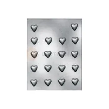 Výrobník cukrové vaty Forma na pralinky a čokoládky - srdíčka, 18x 23x9 mm - 901001 Mini Cuori | SILIKOMART, EasyChoc