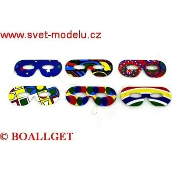 Karnevalová maska Maska č. 2 menší - škraboška 92000252