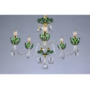 LUCKY GLASS Lustr CH-05 Lotos-green