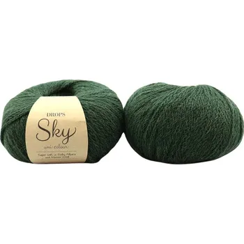 Příze Drops Sky 20 tmavý břečťan