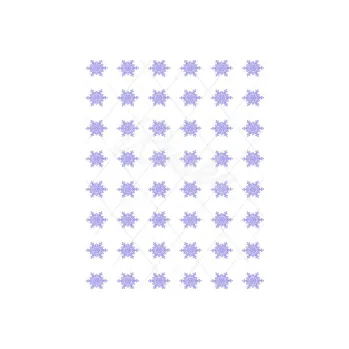 Jedlá dekorace na dort VLOČKA s64