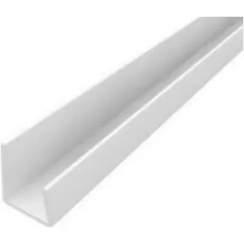 Kazetový podhled Ukončovací PVC profil DK mont 12,5x3000 mm