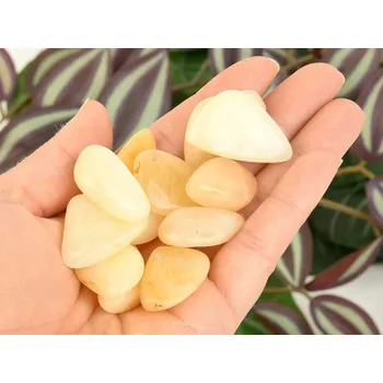 Přírodní kámen Žlutý křemen tromlovaný 2,5 - 3,5cm