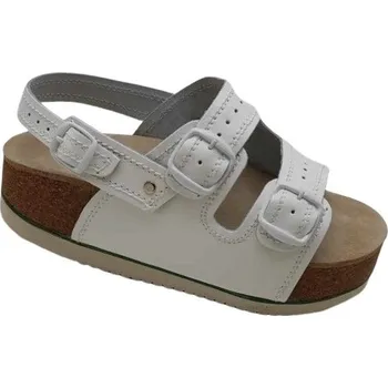 Dámská obuv VANIMAR Korkové pantofle na klínku (korkáče) -bílé, vel. 36 - 42 vel. 37 - délka vnitřní stélky 24,4 cm