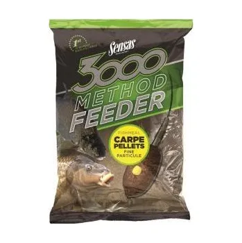 Sensas Krmítková směs 3000 Method Feeder Carpe Pellets 1kg