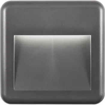 Venkovní osvětlení NOVA LUCE venkovní nástěnné svítidlo PULSAR tmavě šedý ABS LED 4W 3000K 220-220V 32st. IP54 812302