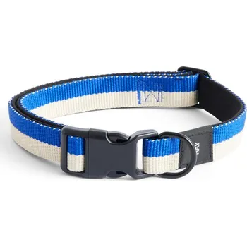 Obojek pro psa HAY Obojek pro psa Dogs Collar Flat M/L, off-white/blue