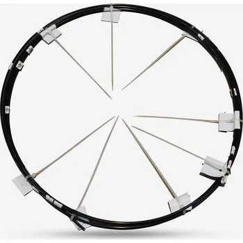 Rybářský prut QUECHUA Prut 6 mm k samorozkládacímu stanu 2 Seconds ČERNÁ