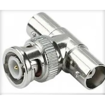 Příslušenství pro kamerový systém BNC T spojka BNC Male to 2 BNC Female