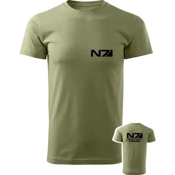 Tričko N7 Alliance Special Forces - olivová