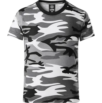 Chlapecké tričko Dětské triko ALTISPORT NoPrint NP/ALK941 CAMOUFLAGE GRAY 146