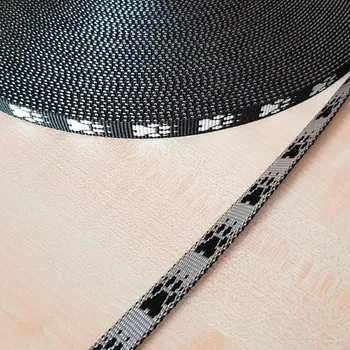 Popruh tlapky černé 1,6cm šíře Český výrobce