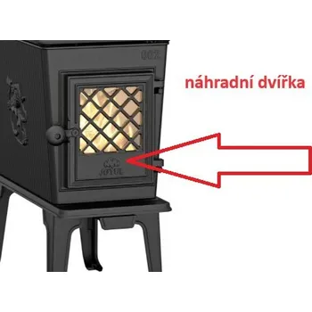 Krbová kamna Jotul - náhradní dvířka pro F 602 ECO