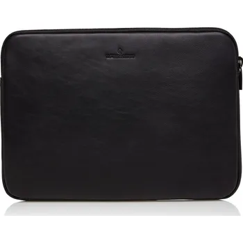 Pánská aktovka Castelijn & Beerens Kožené pouzdro na notebook 15,6" Mike 409249 ZW černé