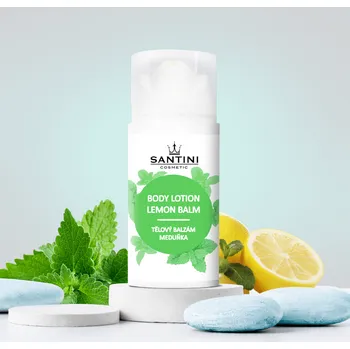 Tělové mléko Santini Tělový meduňkový balzám s přírodními oleji