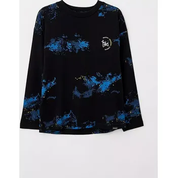 Chlapecké tričko Chlapecké triko dlouhý rukáv Mayoral 7063 tmavě modré velikost 160 (7063-41)