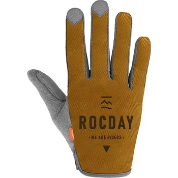 Cyklistické rukavice rukavice Rocday Element New Touchscreen Compatible Gloves Yellow