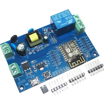Síťový kabel Modul relé ESP8266 s wifi modulem ESP-12F, napájení 90-250VAC