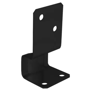 Tesařské kování Patka PSK 70 C černá 70 x 70 x 142 x 3,0mm (48582)