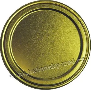 Víčko na zavařovací sklenici Víčko TO 63 zlaté RTS R47