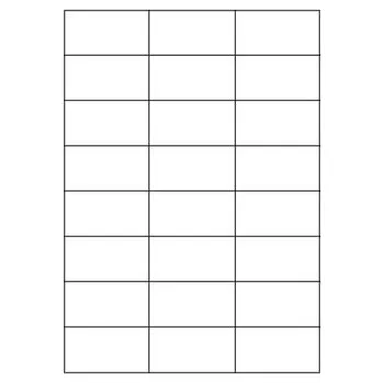 Speciální papír etikety 70x37 mm, 2400 ks