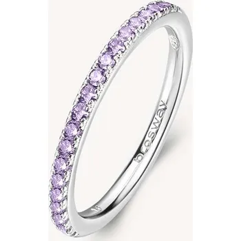 Prsten Prsten Brosway Fancy Magic Purple FMP70 Velikost 50