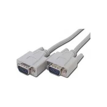 Video kabel Kabel VGA (D-sub) M- VGA (D-sub) M, 2m, šedá,rychlé dodání