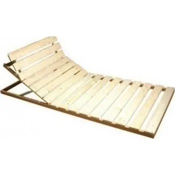 Postelový rošt TEXPOL PRO HS - laťový polohovatelný rošt s nosností 150 kg 80 x 220 cm, smrkové latě + bukové nosníky