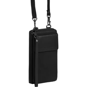 Kabelka The Chesterfield Brand Kožená taška přes rameno na mobil Malaga C48.117100 černá