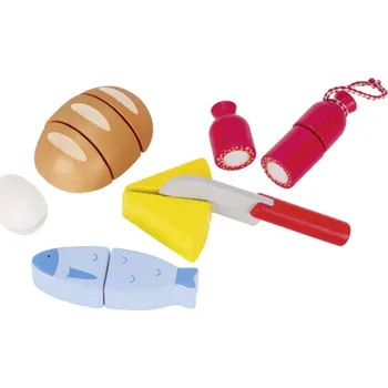 Dřevěná hračka GOKI Krájení lahůdek