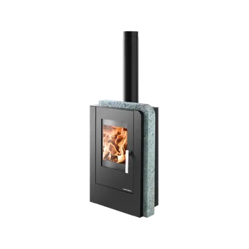 Krbová kamna HAAS+SOHN NORDBY Krbová kamna, černá/speckstein