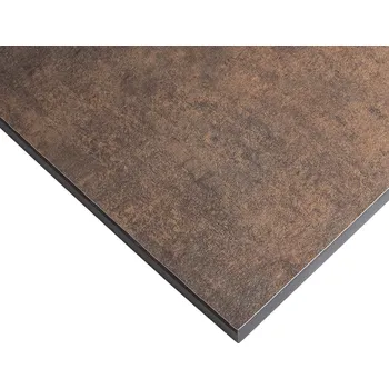 Kuchyňská pracovní deska FUNDERMAX Kompaktní pracovní deska Patina Bronze / Black Core 4000 mm 650 mm