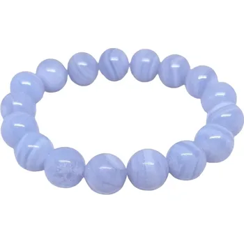 Náramek Chalcedonový luxusní náramek 12 mm